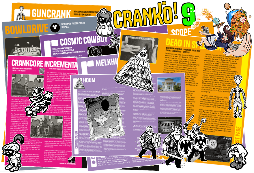 Cranko! Issue 9 promotion